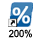 Logo de la salles de poker 200pourcentpoker en france
